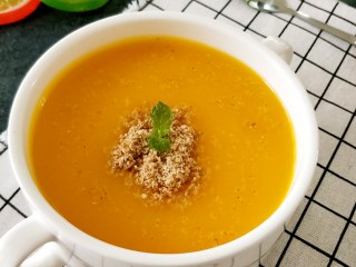 宝宝辅食——香甜的南瓜米糊 