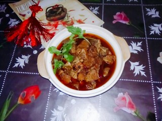 川香红烧牛肉 