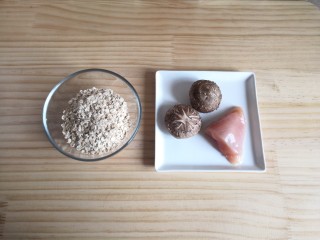 香菇鸡肉燕麦粥 